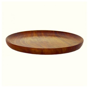 Top exigente Royal Look Placa de cargador de madera Fiesta de cumpleaños Vajilla Platos Calidad superior Mejor diseño - Product Image 3