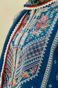 Traje Salwar Kameez informal elegante de estilo paquistaní indio para mujer, trajes de lino ligeros de invierno para fiesta - Product Image 3