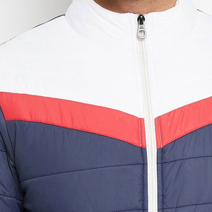 Veste matelassée noire personnalisée de haute qualité North pour hommes chaleur hivernale avec logo avant pour adultes - Product Image 6