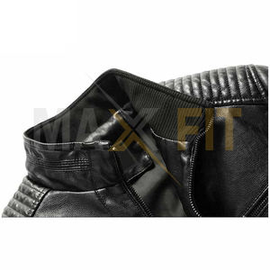 Vestes en cuir PVC à fermeture éclair de toutes les couleurs pour hommes vestes en cuir de meilleure qualité pour femmes par MAXFIT entreprises - Product Image 5