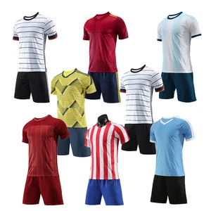 高品质新设计专业升华定制足球服足球队t恤拥有您的标志
