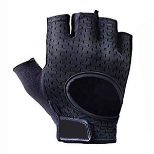 Guantes de Levantamiento de Pesas Personalizados de Medio Dedo, Antideslizantes, de Poliéster, con Soporte para Muñeca y Cierre de Hebilla, para Entrenamiento en Gimnasio, con Logotipo Personalizado - Product Image 4