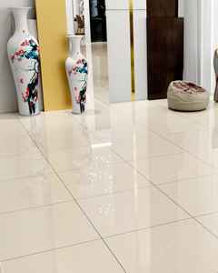 กระเบื้องเซรามิกเอริก้า พรีเมียม 600x600 มม. เคลือบเงาสูง สีขาวงาช้าง สำหรับใช้ในห้องครัว ที่พักอาศัย และเชิงพาณิชย์  ลดราคาพิเศษ - Product Image 3