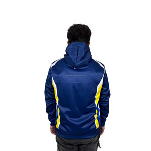 2025 haute qualité vente chaude bleu manches complètes hommes à capuche disponible en usine prix de gros basiques sublimation sweats à capuche - Product Image 2