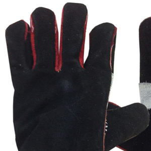 Guantes de soldadura MIG de cuero Forge con refuerzos de Palma resistentes al fuego - Product Image 3