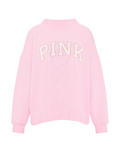 เสื้อฮู้ดดี้โอเวอร์ไซส์ผ้าฟลีซเนื้อนุ่มปักลาย  คอเต่า  ผ้าฝ้ายหนานุ่ม ระบายอากาศได้ดี สำหรับผู้หญิง  ใส่ได้ในฤดูหนาว - Product Image 1