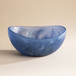 Ensaladera de resina, cuenco de comida de resina para el hogar, personalización decorativa, colores y tamaños, los mejores estilos disponibles - Product Image 1