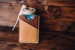 Vente en gros Cuir Saffiano LCH-0016 Vintage Durable Slim ID & Portefeuille de carte de crédit avec pince à billets multifonction - Product Image 2