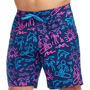 high quality Summer Wholesale Men's Casual 100% Polyester Anti-Wrinkle Breathable <b>Pockets</b> Beach Printed <b>Shorts</b> - Product Image 1