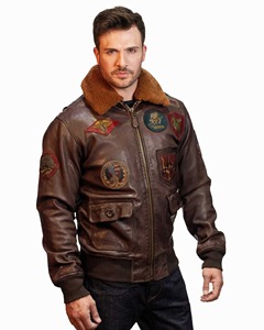 Venta caliente de moda de alta calidad de los hombres de bombardero de invierno chaqueta bordada personalizada para hombre chaqueta de Bombardero - Product Image 1