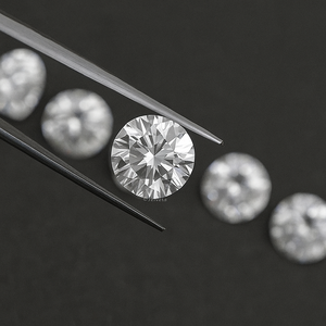 HPHT CVD 1.00 Carat Blanc D VS1 Diamant cultivé en laboratoire IGI Diamants ronds de forme fantaisie en vrac - Product Image 3