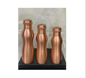 Botella de agua de cobre a prueba de fugas antiguo martillado últimos beneficios de Ayurveda Venta Directa precio barato - Product Image 6