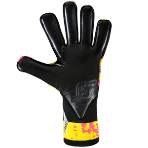 Black Contact German Latex Soccer Football Goalkeeper Gloves Breathable Sports Protective Gear for Sports - Product Image 3