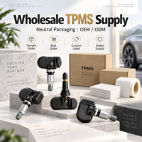 Capteur de pression des pneus automobile 68193586AC 433 MHz pour véhicules Chrysler, remplacement direct TPMS