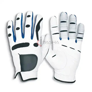 Guantes de Golf Profesionales Unisex de Cuero Blanco de Alta Calidad con Impresión de Logotipo Personalizado, Marca DASHA DI-MG-018, Servicio Personalizado OEM/ODM - Product Image 1