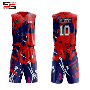 Vente chaude, costume de basket-ball d'entraînement d'usine, personnalisation, nouveaux styles, séchage rapide, uniforme de basket-ball pour hommes - Product Image 1