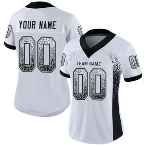 เสื้อฟุตบอลแฟชั่นอินเทรนด์เสื้อครอปย้อนยุคอเมริกัน - Product Image 4