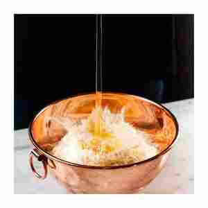 Vente chaude bol en cuivre de haute qualité poli pour batteur sur socle pour la cuisson artisanat camping par exportateur indien - Product Image 2