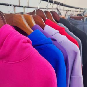 Puff Print-Acogedor forro polar de algodón para hombres con estilo callejero, ideal para la universidad, viajes o temporada fría Trajes urbanos DDP Envío - Product Image 3