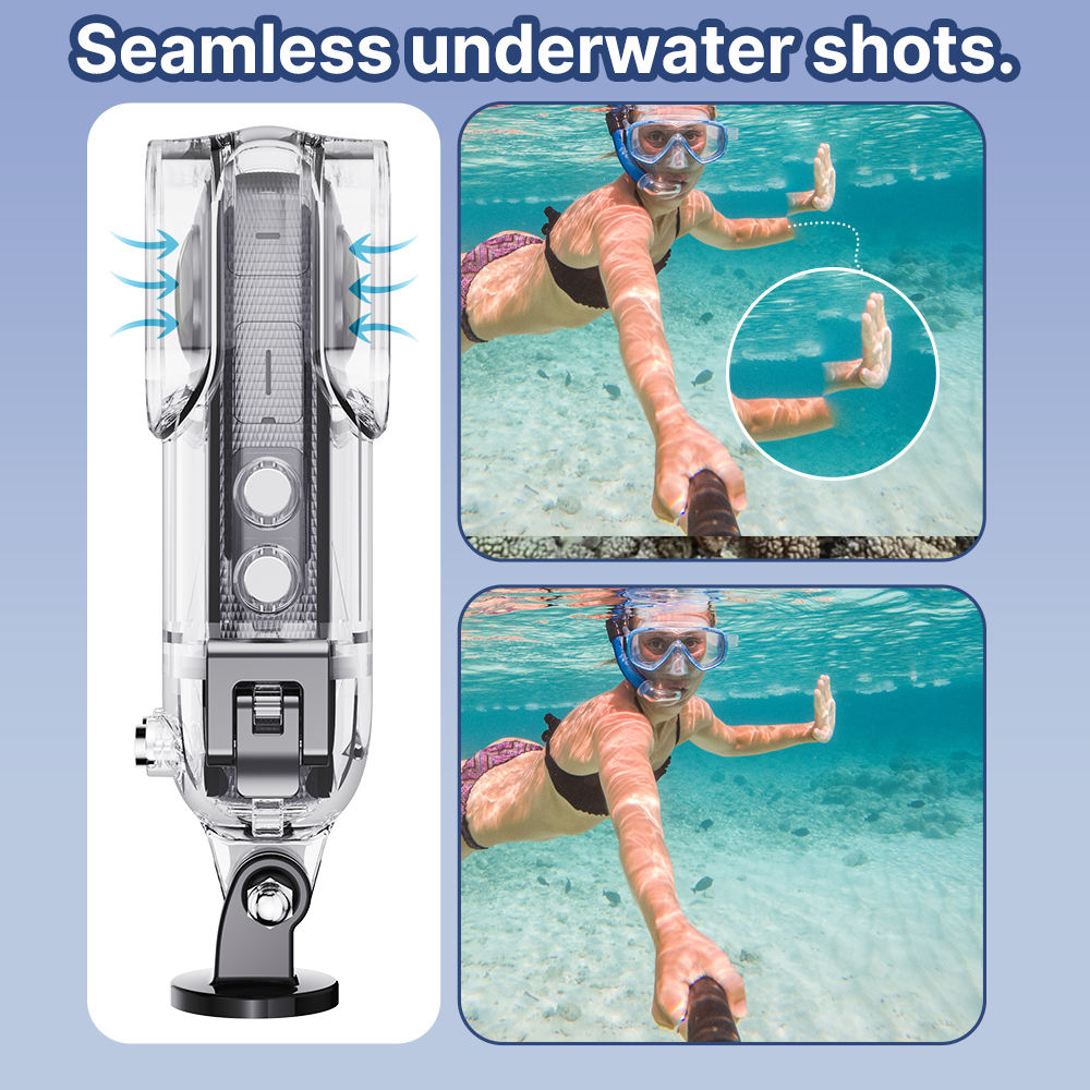 45M Waterproof Insta 360 Dive Case for Action Camera Accessories Insta 360 X3 Waterproof Case