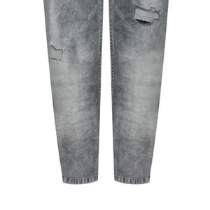 Pantalones de mezclilla cómodos ligeros hechos en fábrica a la venta Servicio OEM Pantalones de mezclilla de moda de ajuste regular para hombres - Product Image 5