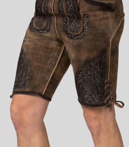 Bavarian Classic 2025 Custom Logo <b>Men's</b> German Lederhosen Quick Dry & Breathable <b>Long</b> Oktoberefest Attire with Pockets - Product Image 4