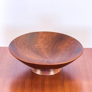 Cuenco de madera para servir fruta seca, para el hogar, Hotel, restaurante, Color marrón - Product Image 6