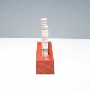 Elegante trofeo de estrella de acrílico con base grabada para regalos de logro y agradecimiento trofeos acrílicos, medallas - Product Image 6