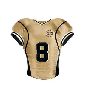 Precio de fábrica Venta en línea Uniforme de fútbol americano en el mejor material Uniforme de fútbol americano de color liso - Product Image 5
