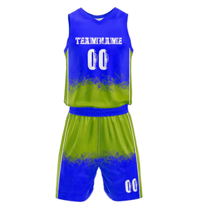 Uniforme de Baloncesto de Buena Calidad, Transpirable, con Diseño Personalizado Sublimado, Conjunto de Camiseta y Pantalones Cortos para Equipo, 100% - Product Image 2