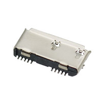 USB 3,0 Micro Tipo B 10 Pin SMT SMD Conector hembra Enchufe de puerto de carga