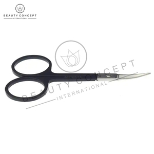 Poignée de couleur noire en acier inoxydable meilleurs ciseaux à cuticules par Beauty Concept Impression de logo personnalisé durable internationale - Product Image 6