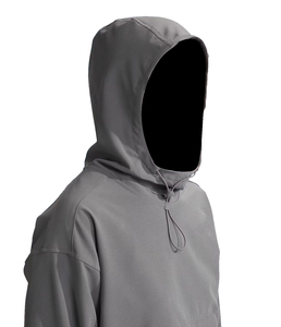 เสื้อมีฮู้ดแขนยาวสำหรับผู้หญิงกระเป๋าจิงโจ้ใส่แบบผ่อนคลายวัสดุลูกไม้ระบายอากาศได้ดีสำหรับกีฬากลางแจ้ง - Product Image 3