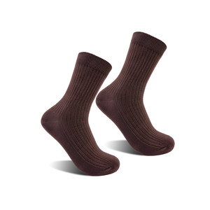 Haute qualité Design élégant classique hommes robe formelle chaussettes motif solide Logo personnalisé Sharp bureau Look bon prix meilleur 100% - Product Image 5