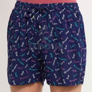 Short décontracté taille haute respirant 100% coton pour femmes du fabricant professionnel - Product Image 6