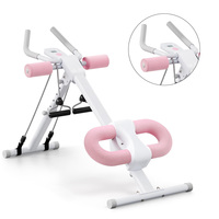 Máquina de Ejercicios Abdominales Premium que Ahorra Espacio para el Hogar, Sótano, Deportes y Entretenimiento