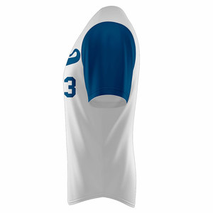 Camiseta de Béisbol Personalizada con Tu Propio Logotipo, Transpirable, Elástica, Antibacteriana, de Secado Rápido, Cuello en V, Material de Alta Calidad - Product Image 5