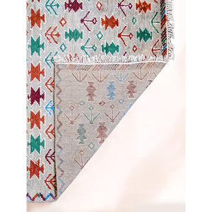 Tapis noué à la main en mandarine 278 x 199 cm - Product Image 2