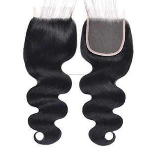 Extensión de cabello humano Cierre Encaje de cabello 5 ''x 5'' Sin sintético Precio al por mayor La mejor opción La mejor calidad hecha en Vietnam - Product Image 2