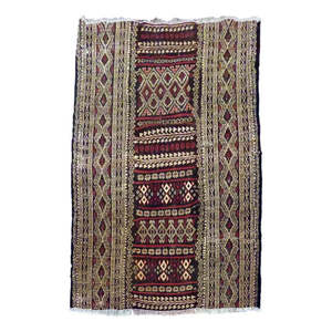 Kilim authentique de la meilleure qualité, fait main à Téhéran, en pure laine, noué à la main, artisanal, pour la maison ou le bureau - Product Image 1