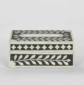 Boîte à mouchoirs en bois faite à la main écologique la plus vendue illustration d'incrustation d'os élégante pour la maison moderne hôtel restaurant utiliser au meilleur prix - Product Image 6