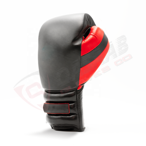 Adultos y Niños 12oz 16oz 20oz Mejor Calidad Negro-Blanco Patchwork Lucha-entrenamiento Moda MMA Pu Guantes de boxeo de cuero - Product Image 5