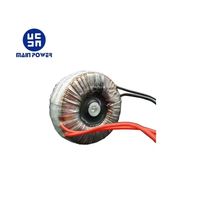 Amplificateur de puissance audio Transformateur toriodal 1W-10000W 100-240VAC Entrée 98% Efficacité Fil de cuivre