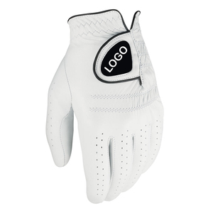 Gants de golf légers en cuir véritable de haute qualité pour hommes et femmes, antidérapants et respirants avec logo personnalisé, adhérence parfaite - Product Image 5