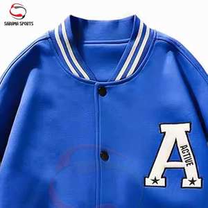 Wholesale Letterman <b>Jacket</b> Men Custom High Quality <b>Vintage</b> Streetwear Winter Blank <b>Varsity</b> <b>Jacket</b> Best Manufacturer - Product Image 2