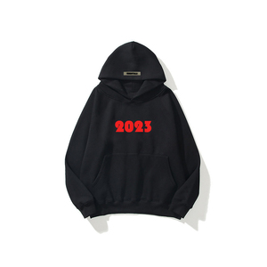 Sudadera con Capucha de Algodón y Felpa para Hombre, Personalizada, de Alta Calidad, Transpirable, Estilo Urbano, Ropa de Moda, Bordada, Otoñal - Product Image 2