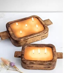 Handcrafted Christmas Tree Shape Wooden Candle Holder Decorative Tealight Stand for Home Table Festive Decor - Product Image 6