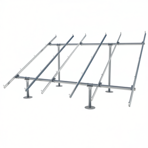 Kit de fixation de panneaux solaires 14 kW pour toiture en tuiles d'asphalte, pince en alliage d'aluminium - Product Image 2