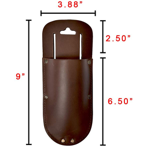 Étui de couteau en cuir épais personnalisable pour l'élagage et les ciseaux de jardin étui à boucle de ceinture pour pochette à ciseaux supporté par l'OEM - Product Image 4