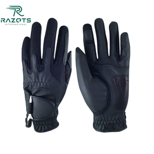 Gants de golf en cuir Cabretta personnalisés de haute qualité pour la main gauche respirants avec une adhérence élevée et une protection UV pour le sport - Product Image 4